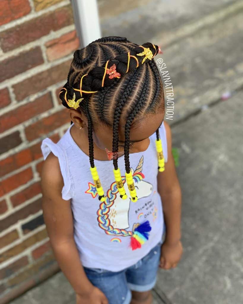 african braids for kids 2023