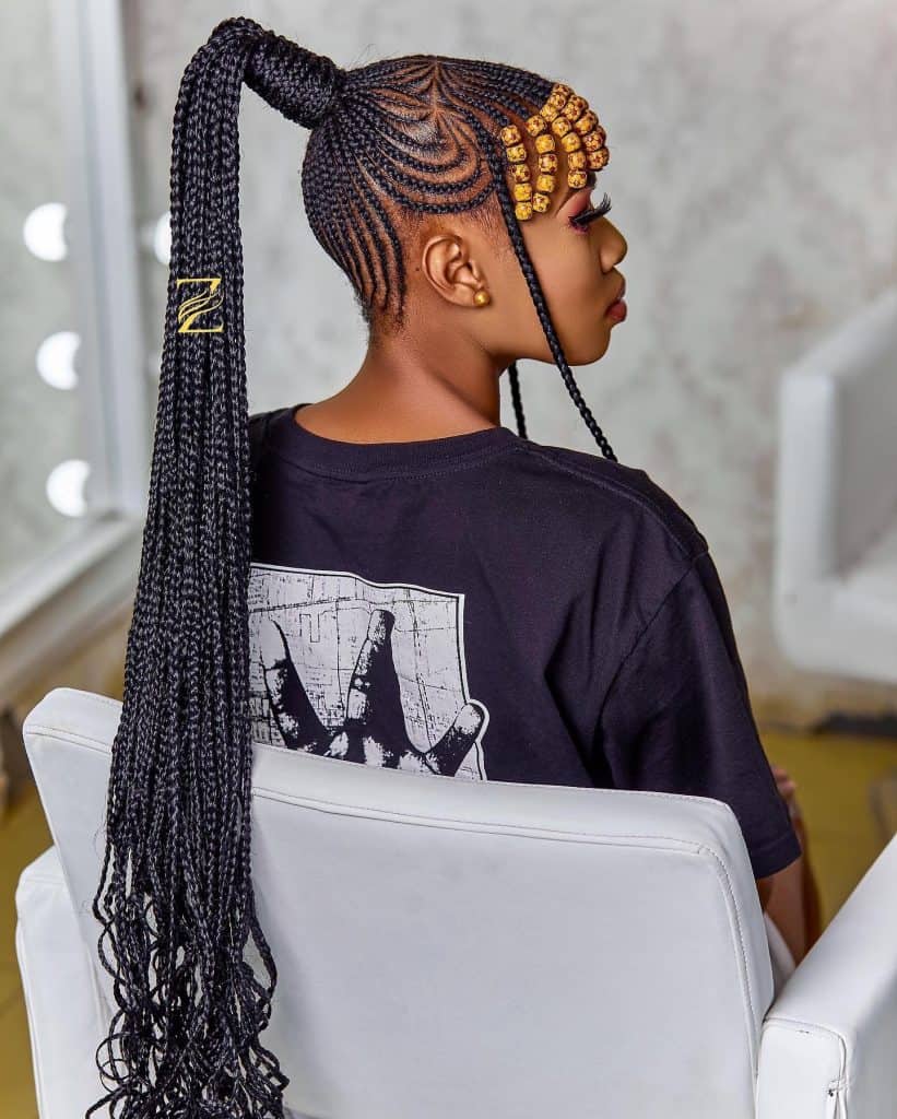 african american braids hairstyles 2023 pictures with beads