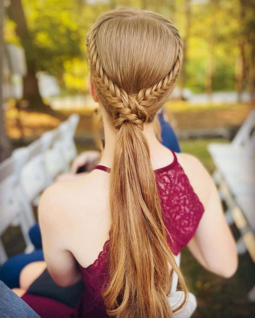 volleyball hairstyles for long hair